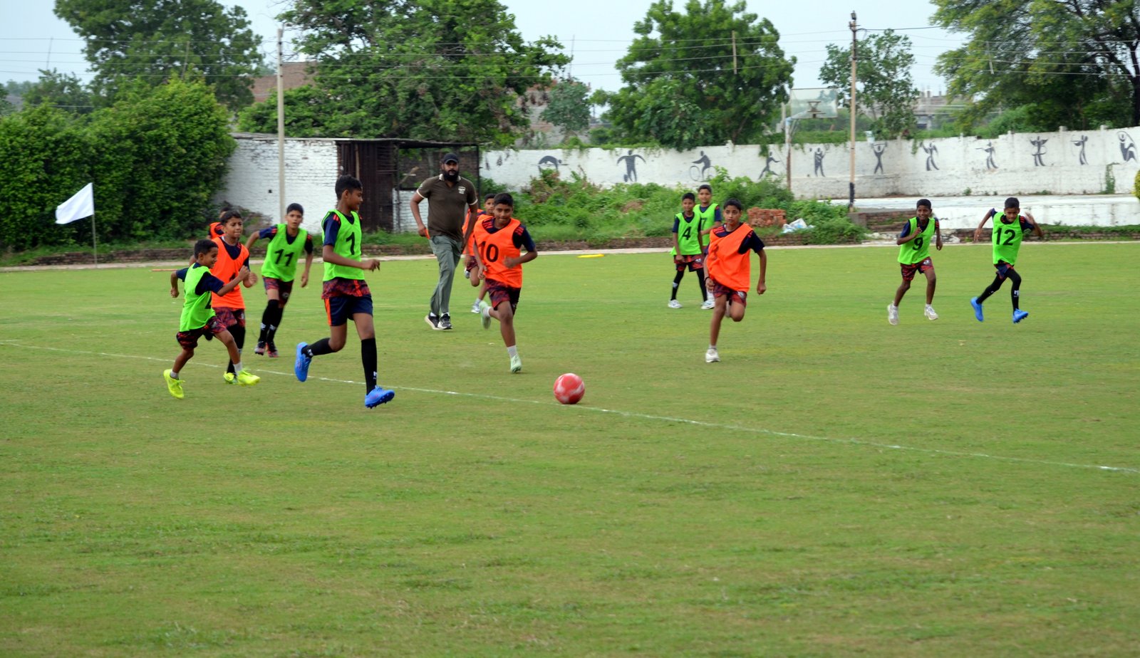 School campus activity